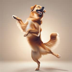 Joyful Dancing Dog | Beautiful Medium Breed Dog Dancing