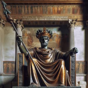 Regal King of the Etruscans: Elegance and Power