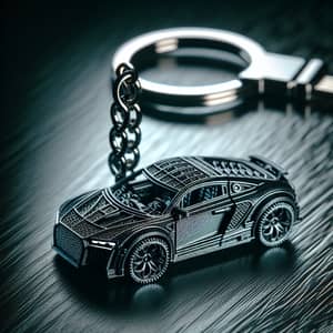 3D Printed Car Keychain - Detailed Miniature Design