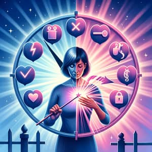 Transforming Bad Habits with Magic: Empowering Illustration