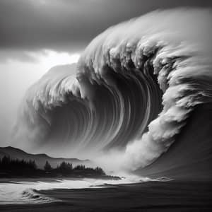 Powerful Tsunami Wave | Natural Disaster Scene