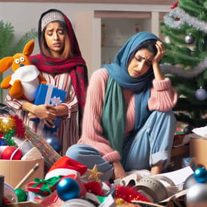Christmas Holiday Season Preparations by South Asian and Middle-Eastern Women