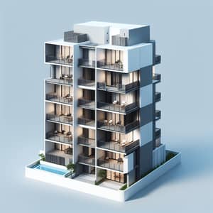 Minimalist Condominium Building - Modern Architecture