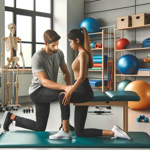 Professional Physiotherapy Session for Muscle Strength and Mobility