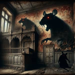 Eerie Haunted Mansion with Mystical Rats - Urban Legends