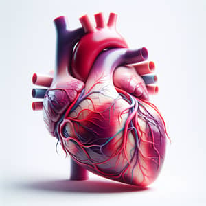 Vibrant Human Heart Illustration | Anatomically Accurate