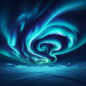 Breathtaking Northern Lights: Abstract Waves of Color