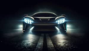 Luxury Sports Car Wallpaper | BMW M Pack at Night