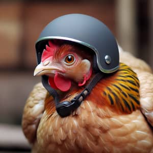 Chicken Helmet - Unique Poultry Protection Gear