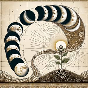 Moon Phases & Growth: Cosmic Cycles and Inner Blossoming