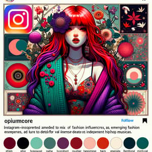 Opiumcore Fashion: Unique Instagram-Inspired Post