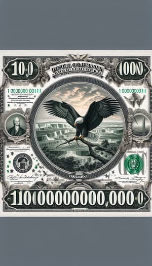 US Trillion Dollar Bill Design Overview