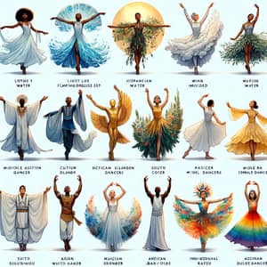 Contemporary Dance Costumes: Healing the World Ensemble | 10 Unique Designs