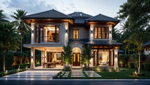 Tropical House Exterior Design Inspiration