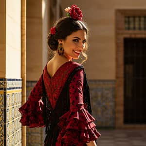 Elegant Spanish Lady Portrait | Art Collection