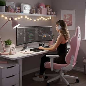 Inspiring Home Office Setup for UI/UX Designers