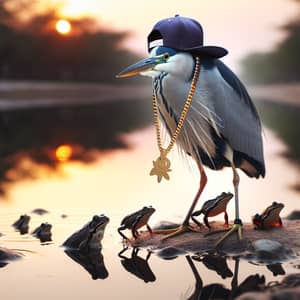 Una Garza Rapera: Rhymes by the Pond