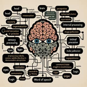 Human Cognitive Processes Mind Map