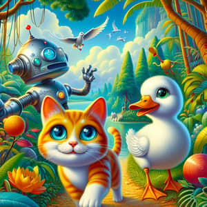 Cat, Robot & Duck: An Unexpected Adventure