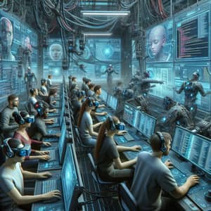 Cybernetic Training: A Futuristic Simulation Experience