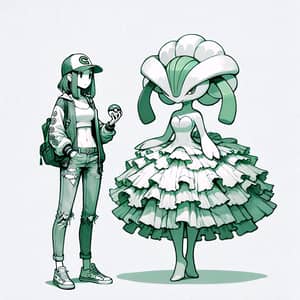 Gardevoir and Trainer | Pokemon Training Adventure