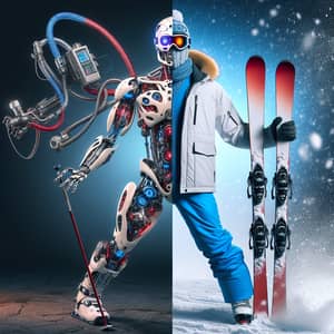 Half Cyborg Half Ski Teacher: A Unity in Diversity Story