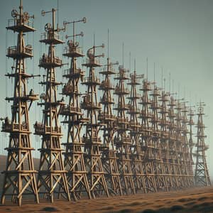 Ancient Optical Telegraph System | Semaphore Line by Polybius