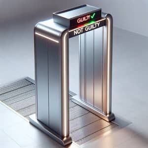 Revolutionary Walk-Through Metal Security Detector with Guilt Detection