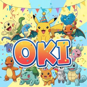 Oki's Pokémon Birthday Party Theme