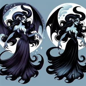 Captivating Succubus Illustration | Mythical Fantasy Art