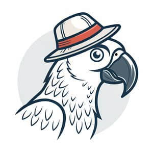 Easy Logo Design: Parrot with Hat