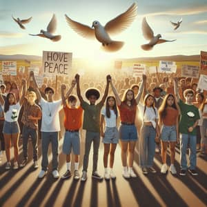 United Against Youth Gun Violence: A Peaceful Protest