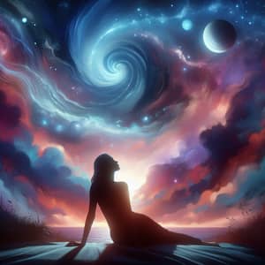 Dreamlike Cosmic Fantasy Artwork