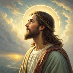 Jesus the Light of the World - Inspirational Art