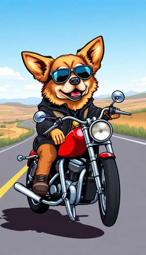 Cool Biker Dog T-Shirt Design | Trendy & Fun