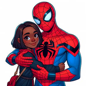 Spider-Man Kisses Dark-Skinned Girl: A Heroic Embrace