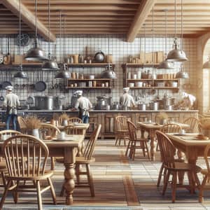 Rustic Cafeteria: Heartwarming Dining Experience