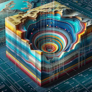 Geological Drill Hole Data Visualization: Depth, Soil, Minerals