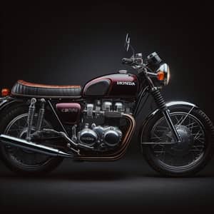 1971 Honda CB750 Vintage Motorcycle | Chrome Finish, Craftsmanship