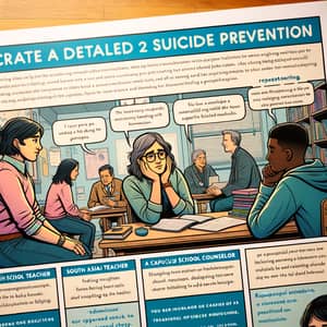 Empathetic Suicide Prevention Comic Strip | Positive Story of Understanding