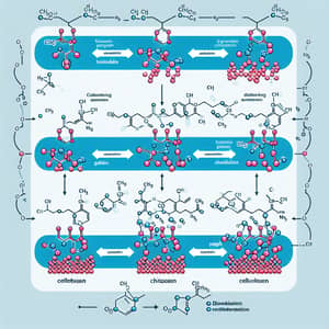 Anthocyanin Chitosan Cellulose Reaction Mechanism