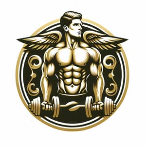 Luxury Logo Design for Muscle Sport Gym