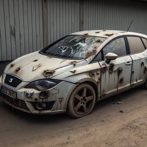 Damaged Seat Leon 2.0 TDI: Signs of Wear and Tear