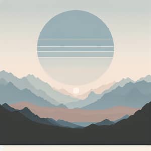 Minimalist Mountain Landscapes | Serene Design