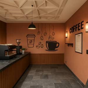 Wall Decoration Ideas for Coffee Shops