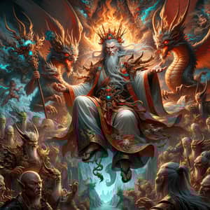 Descendant of the King of Hell - Dark Fantasy Art