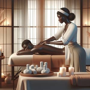 Relaxing Spa Experience with Professional Masseuse