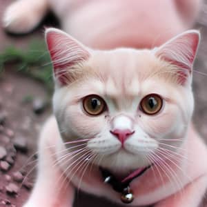 Un Gato Rosa: The Adorable Pink Cat