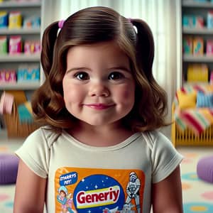 4-Year-Old Daisy Ridley Look-Alike in 1980s Pampers Commercial