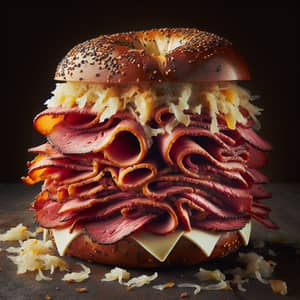 Savor the Ultimate Pastrami Bagel Experience